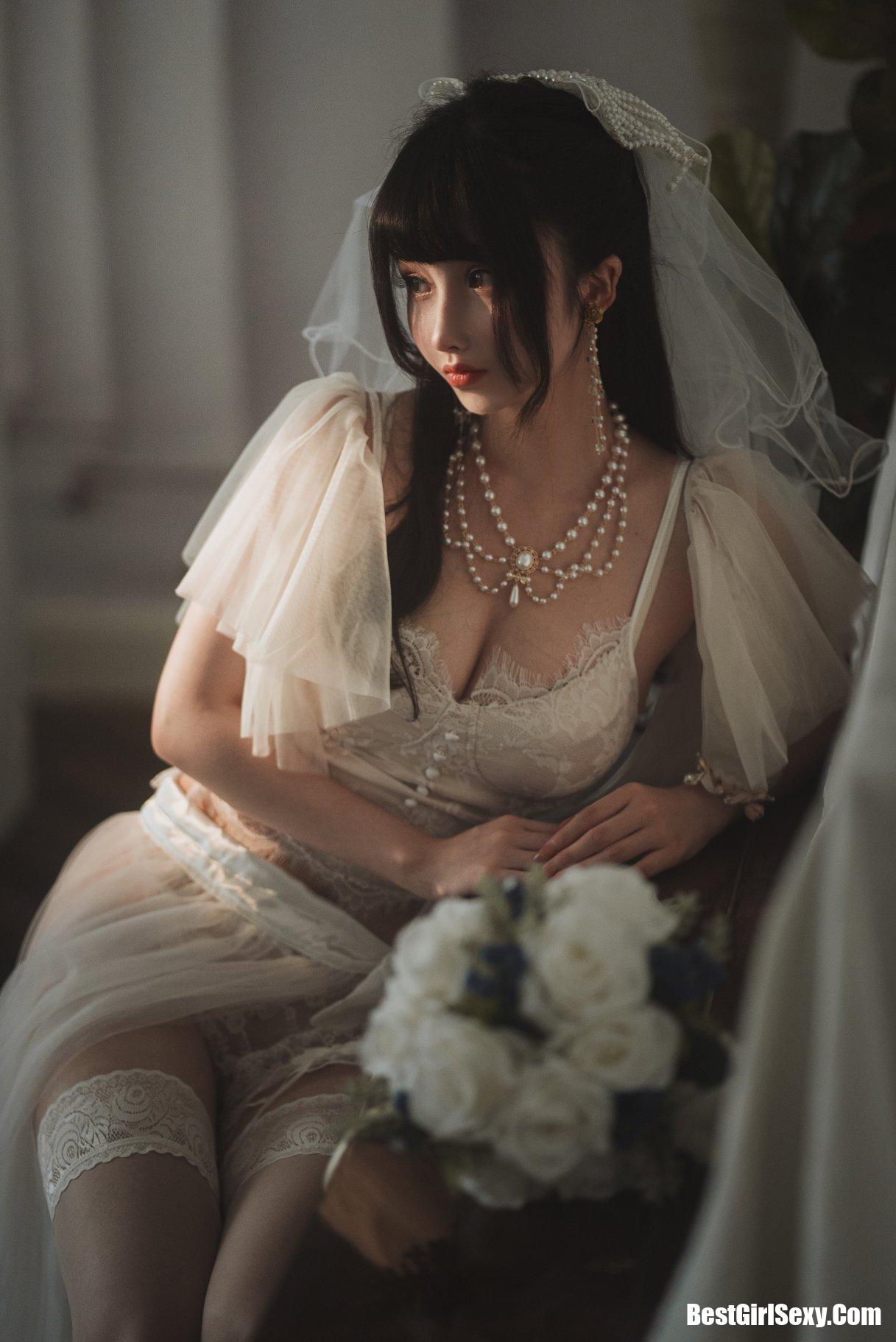 Coser@rioko凉凉子 Vol.073 透明婚纱 15