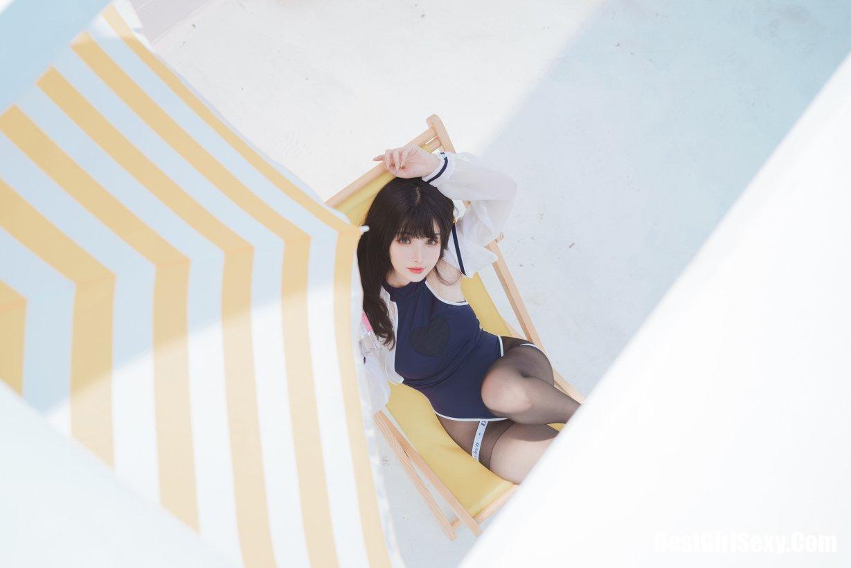 Coser@rioko凉凉子 Vol.072 天台竞泳 26