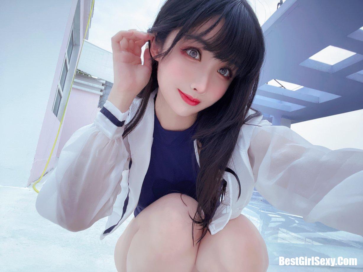 Coser@rioko凉凉子 Vol.072 天台竞泳 43