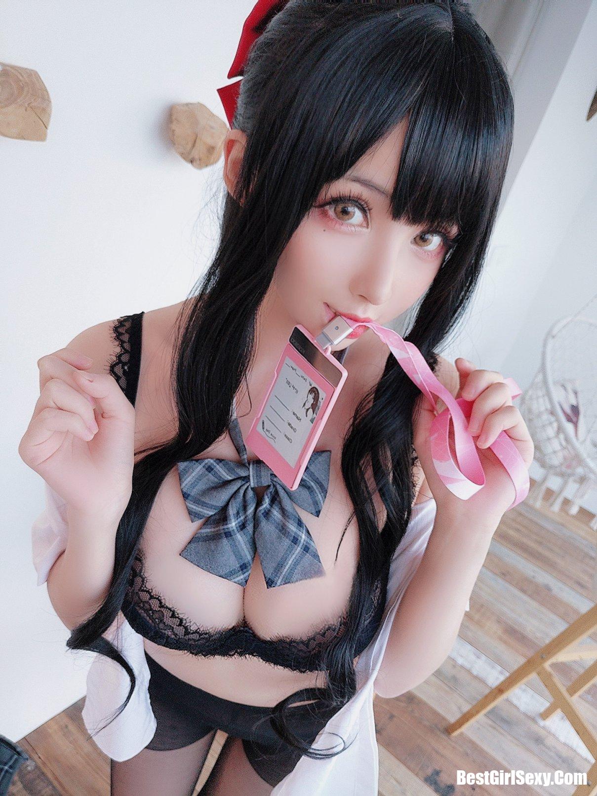 Coser@rioko凉凉子 Vol.060 放课后的学姐 44