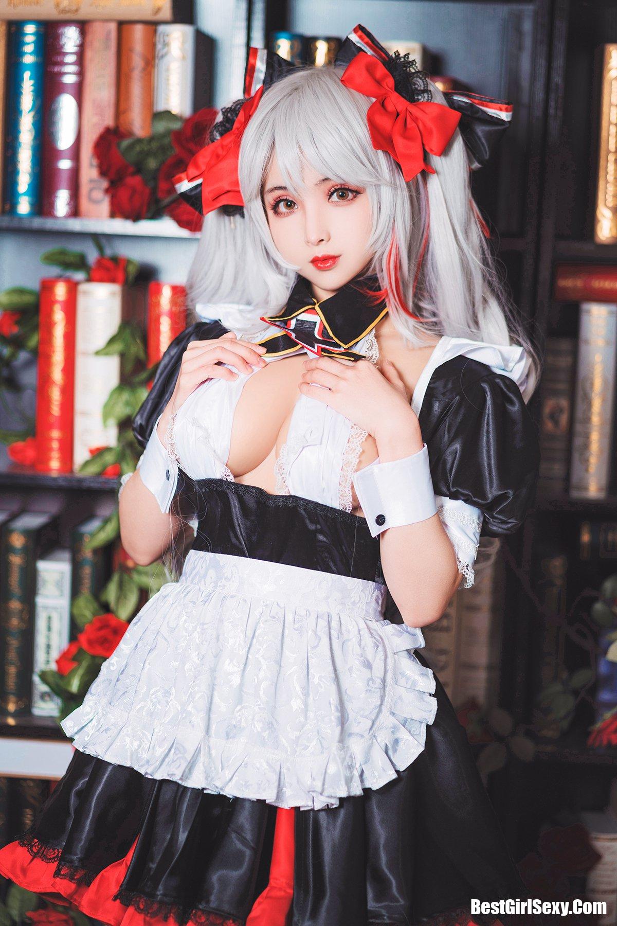 Coser@rioko凉凉子 Vol.034 欧根女仆 0