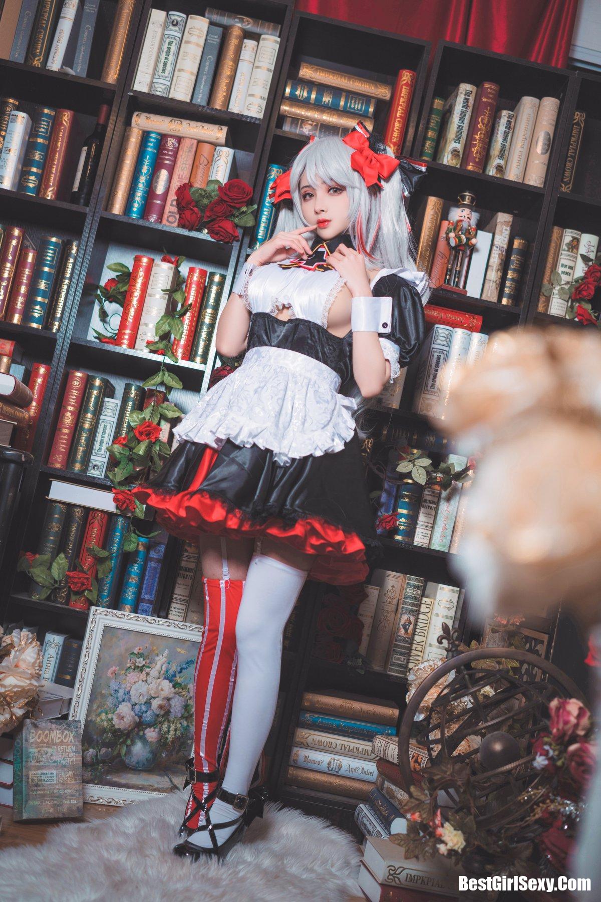 Coser@rioko凉凉子 Vol.034 欧根女仆 1