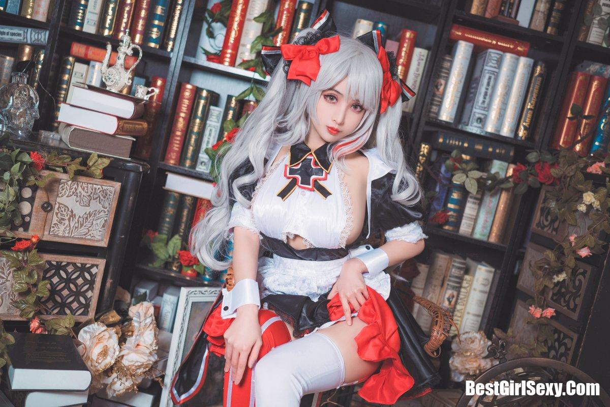 Coser@rioko凉凉子 Vol.034 欧根女仆 10