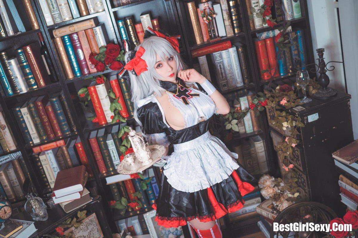 Coser@rioko凉凉子 Vol.034 欧根女仆 14