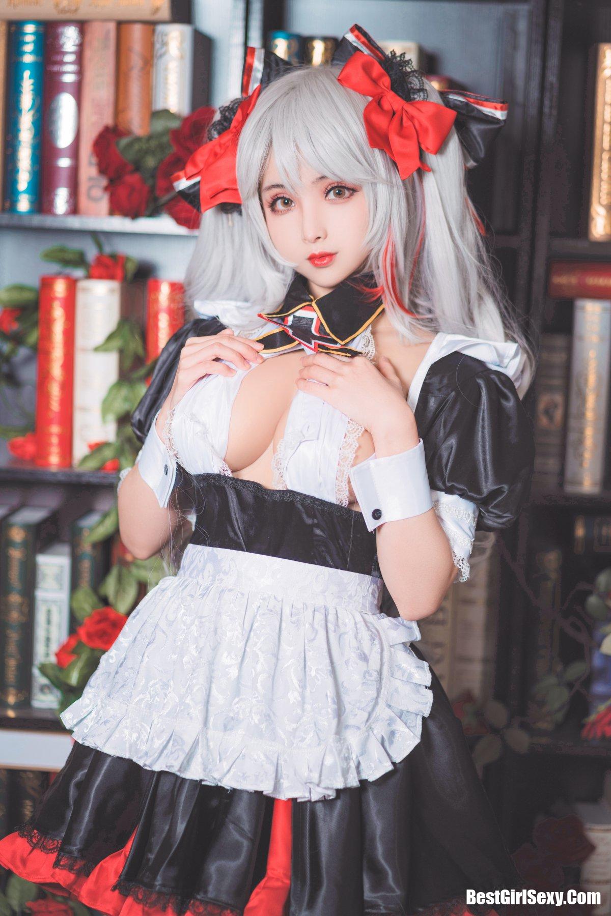 Coser@rioko凉凉子 Vol.034 欧根女仆 17