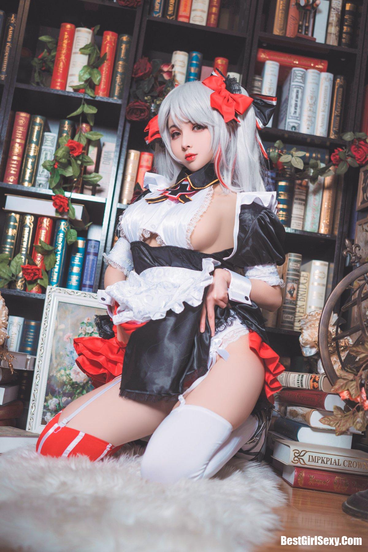 Coser@rioko凉凉子 Vol.034 欧根女仆 20