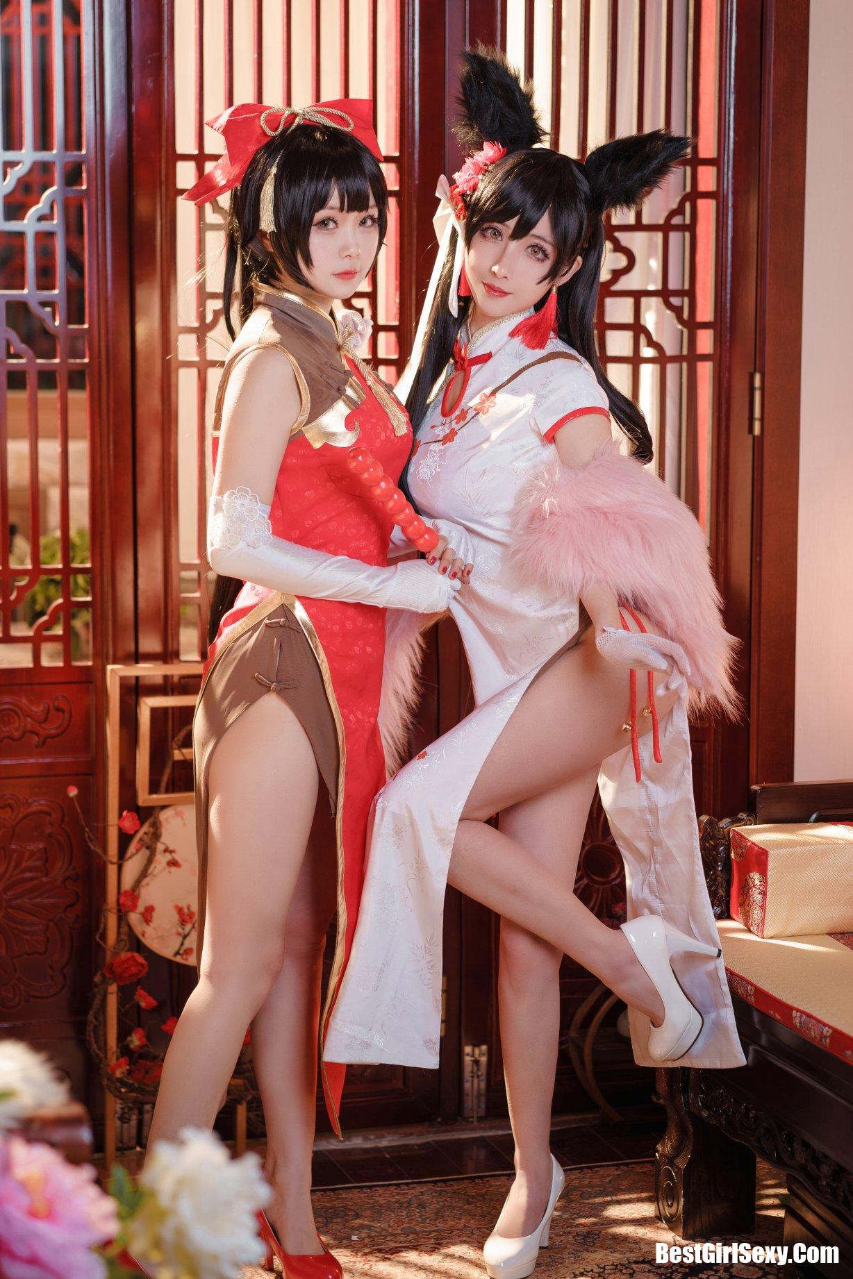 Coser@rioko凉凉子 Vol.003 爱宕旗袍 14