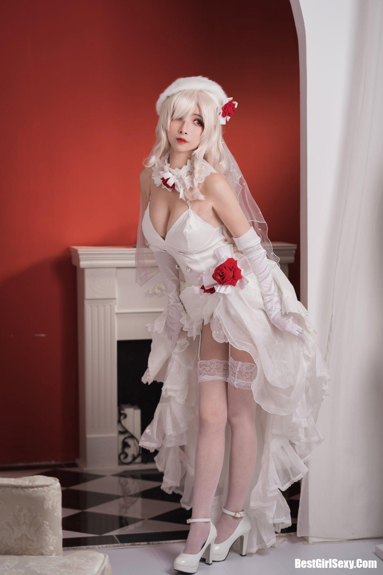 Coser@rioko凉凉子 Vol.001 G36c花嫁 4