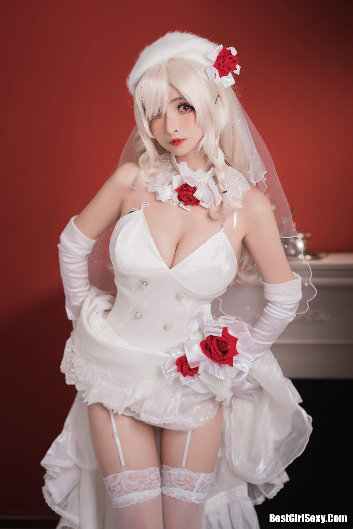 Coser@rioko凉凉子 Vol.001 G36c花嫁 5