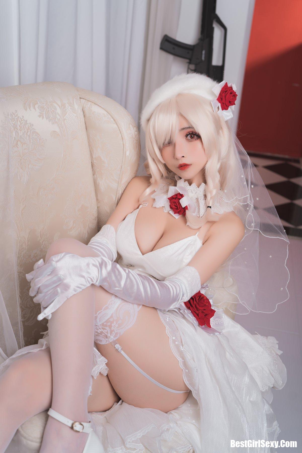 Coser@rioko凉凉子 Vol.001 G36c花嫁 6