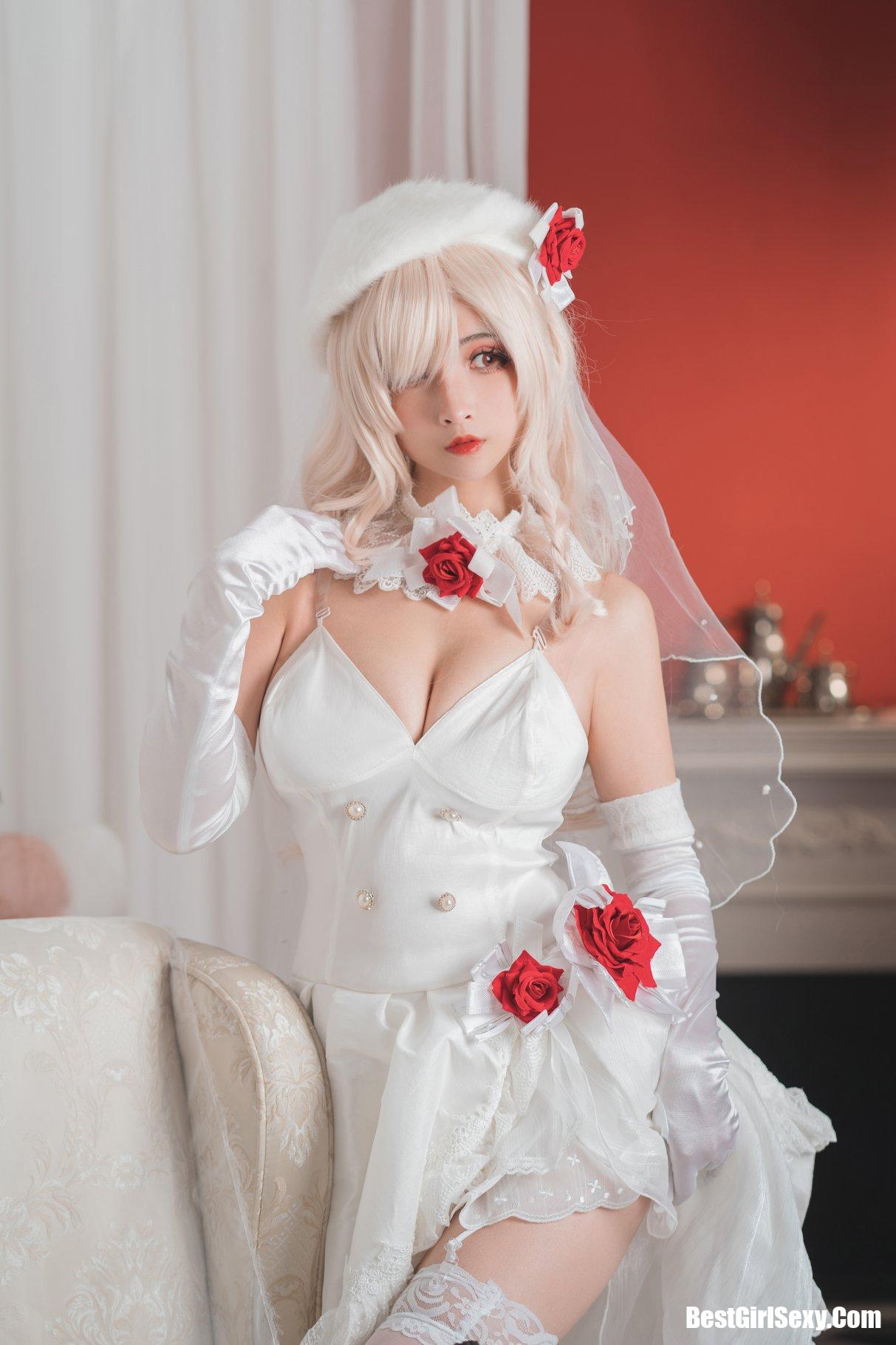 Coser@rioko凉凉子 Vol.001 G36c花嫁 13