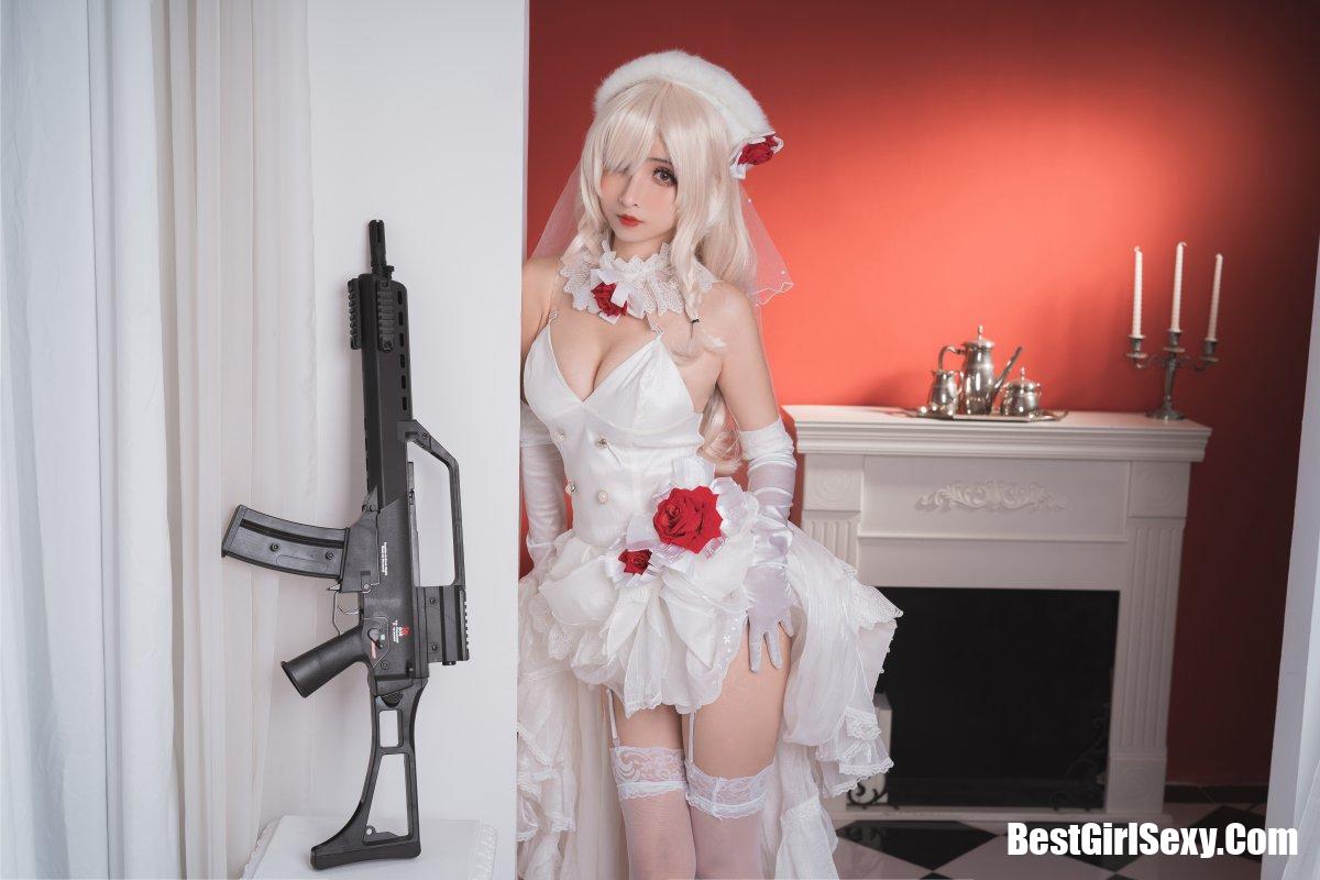 Coser@rioko凉凉子 Vol.001 G36c花嫁 14