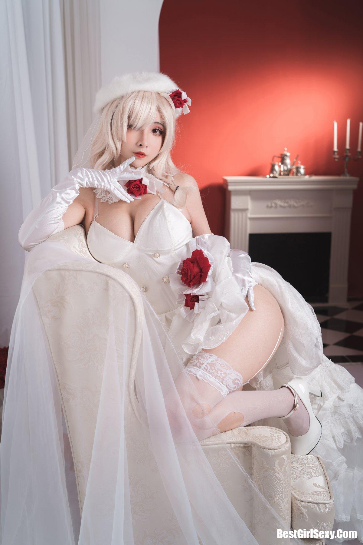 Coser@rioko凉凉子 Vol.001 G36c花嫁 17