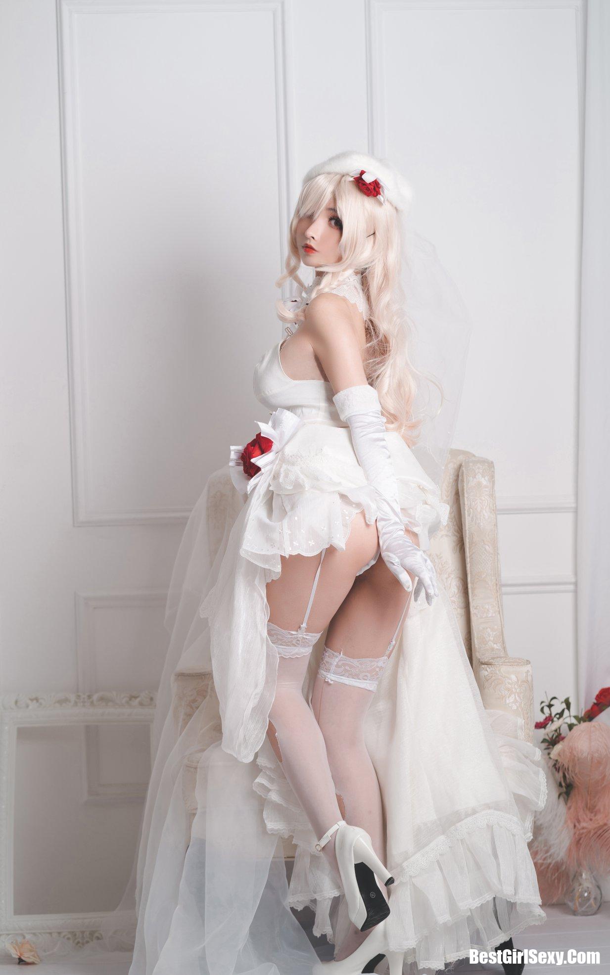 Coser@rioko凉凉子 Vol.001 G36c花嫁 19