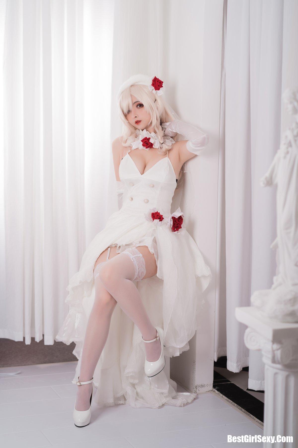 Coser@rioko凉凉子 Vol.001 G36c花嫁 25