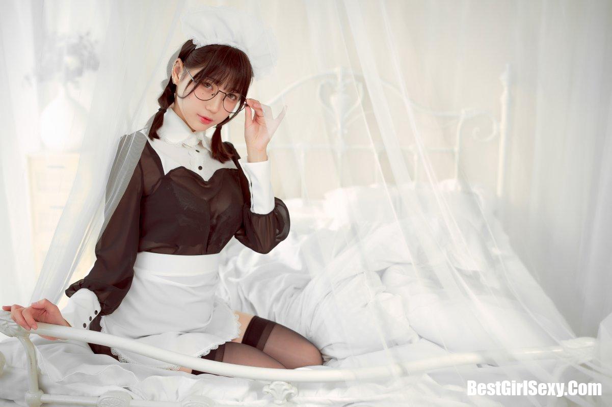 Coser@周叽是可爱兔兔 Vol.036 眼镜女仆 5