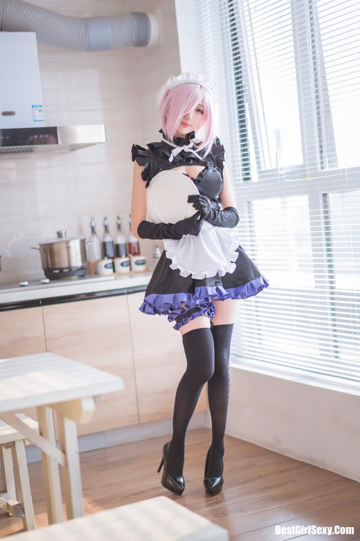 Coser@周叽是可爱兔兔 Vol.026 玛修 9