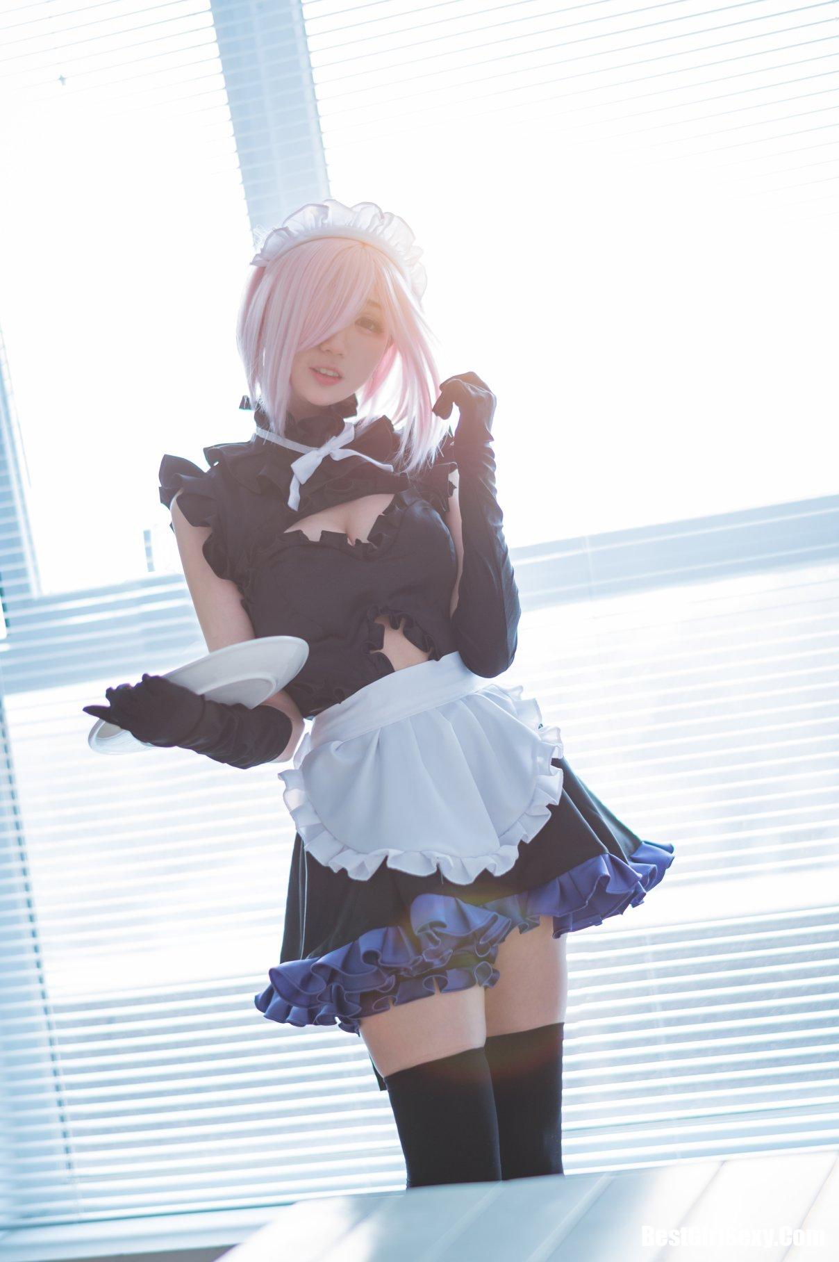 Coser@周叽是可爱兔兔 Vol.026 玛修 15