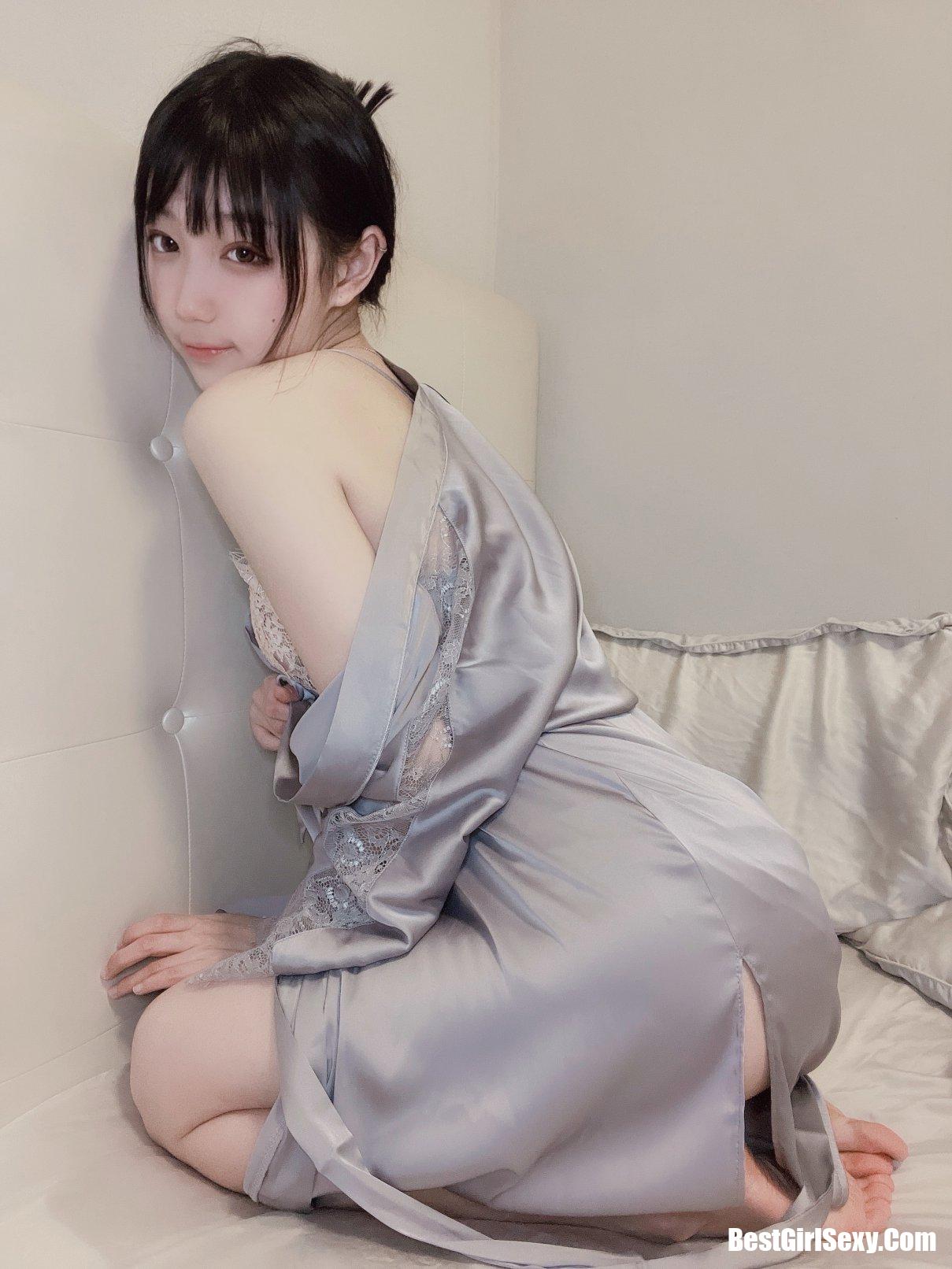 Coser@周叽是可爱兔兔 Vol.025 今夕何夕睡袍 7