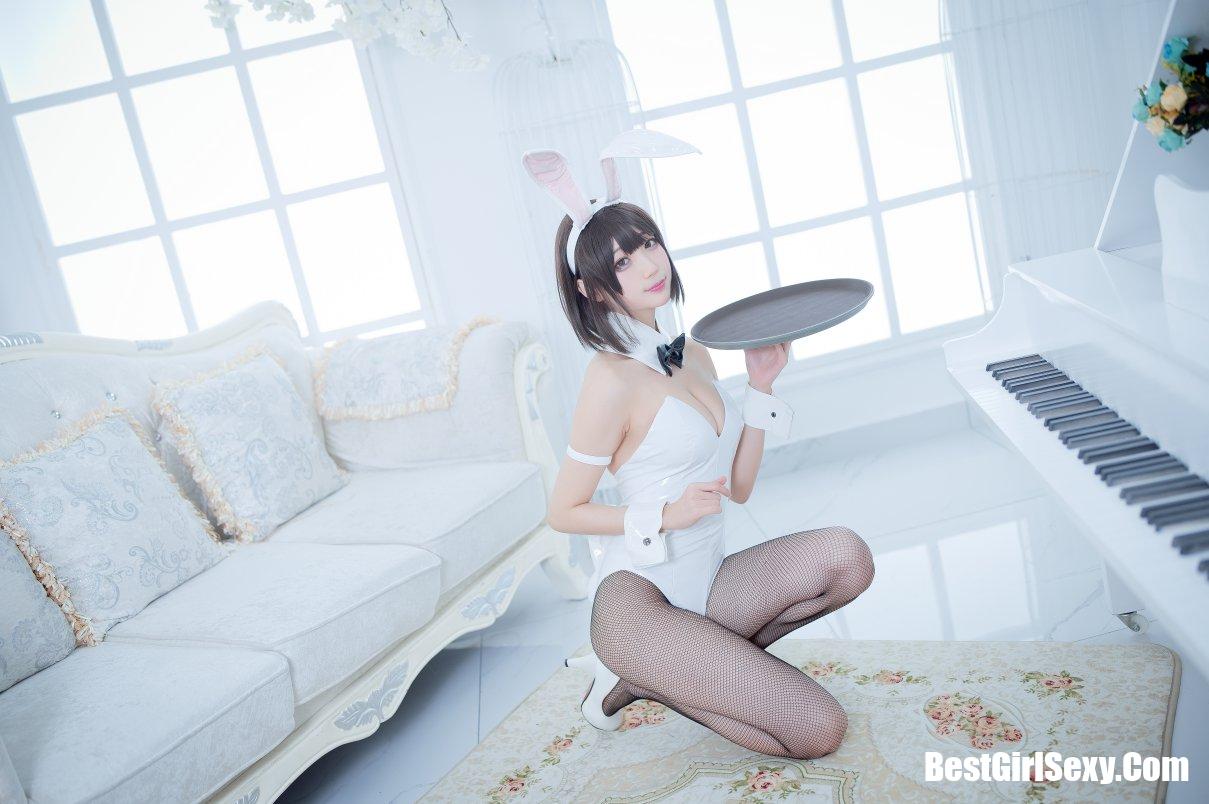 Coser@周叽是可爱兔兔 Vol.023 加藤惠兔女郎 4