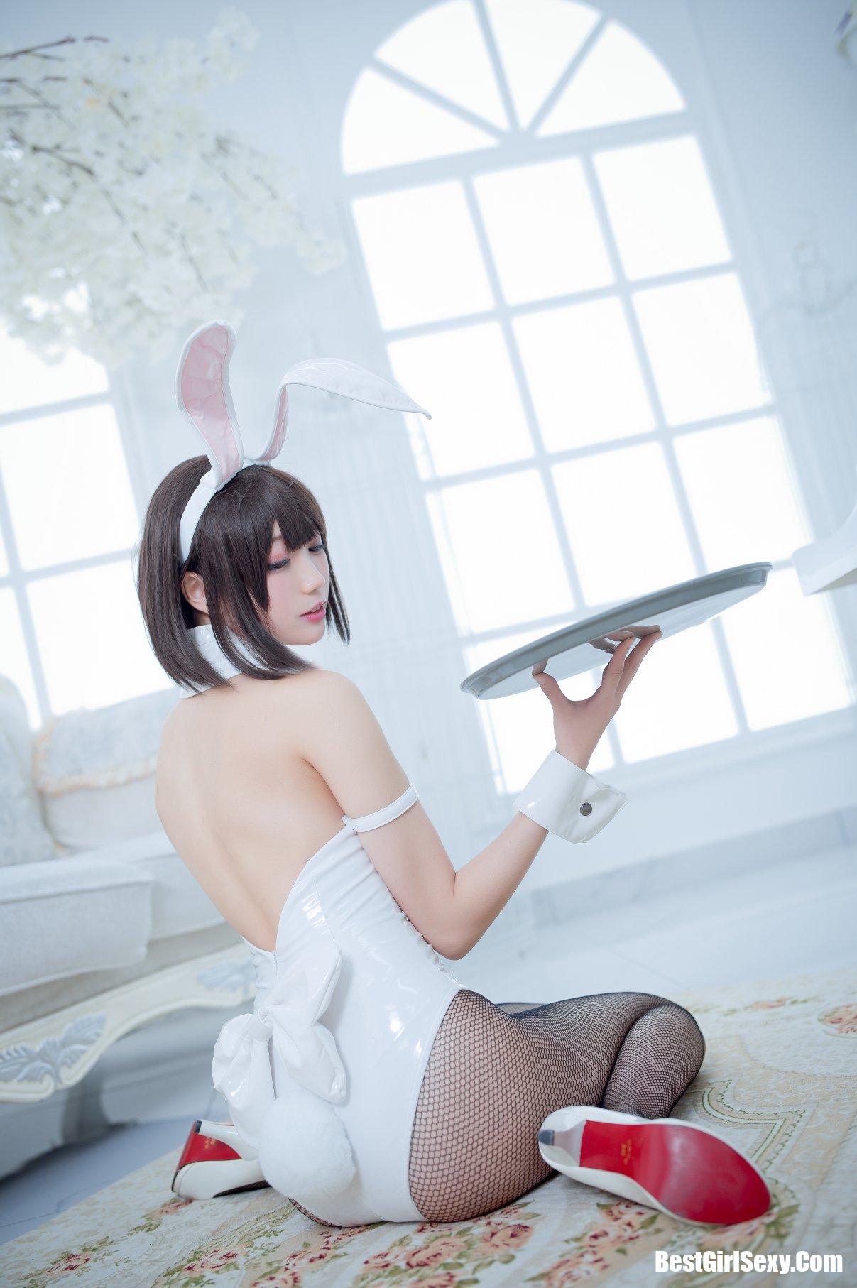 Coser@周叽是可爱兔兔 Vol.023 加藤惠兔女郎 5