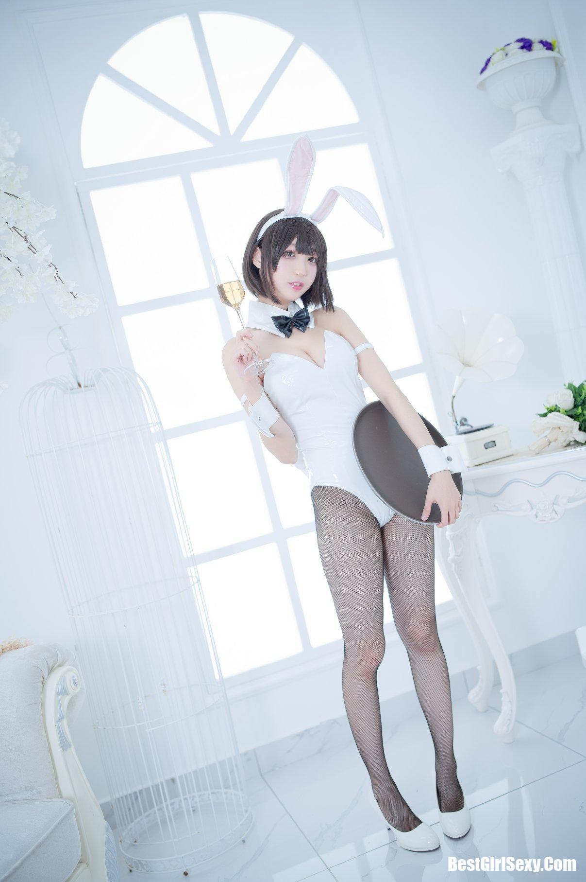 Coser@周叽是可爱兔兔 Vol.023 加藤惠兔女郎 9