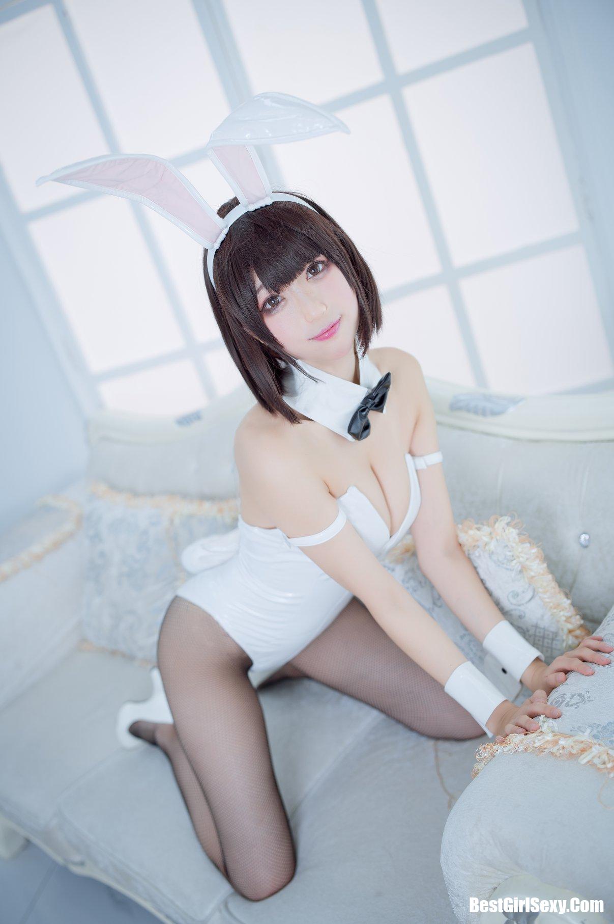 Coser@周叽是可爱兔兔 Vol.023 加藤惠兔女郎 13