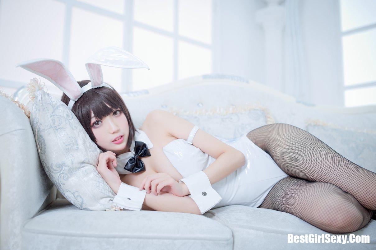 Coser@周叽是可爱兔兔 Vol.023 加藤惠兔女郎 14