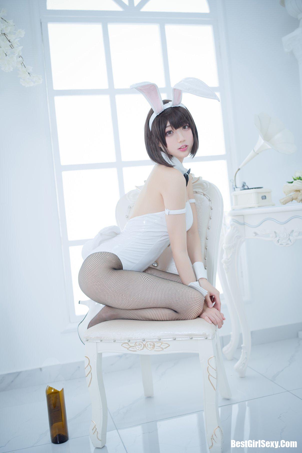 Coser@周叽是可爱兔兔 Vol.023 加藤惠兔女郎 16