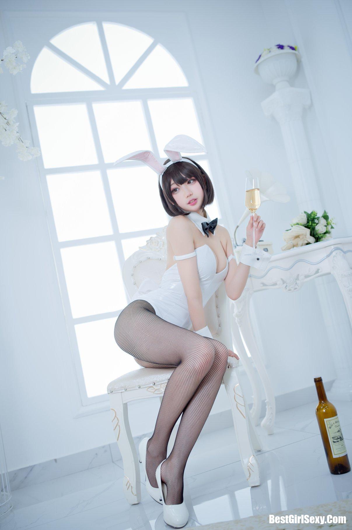 Coser@周叽是可爱兔兔 Vol.023 加藤惠兔女郎 17