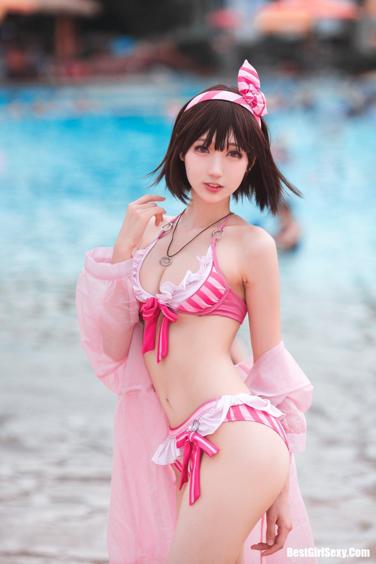 Coser@周叽是可爱兔兔 Vol.022 圣人惠水着 10