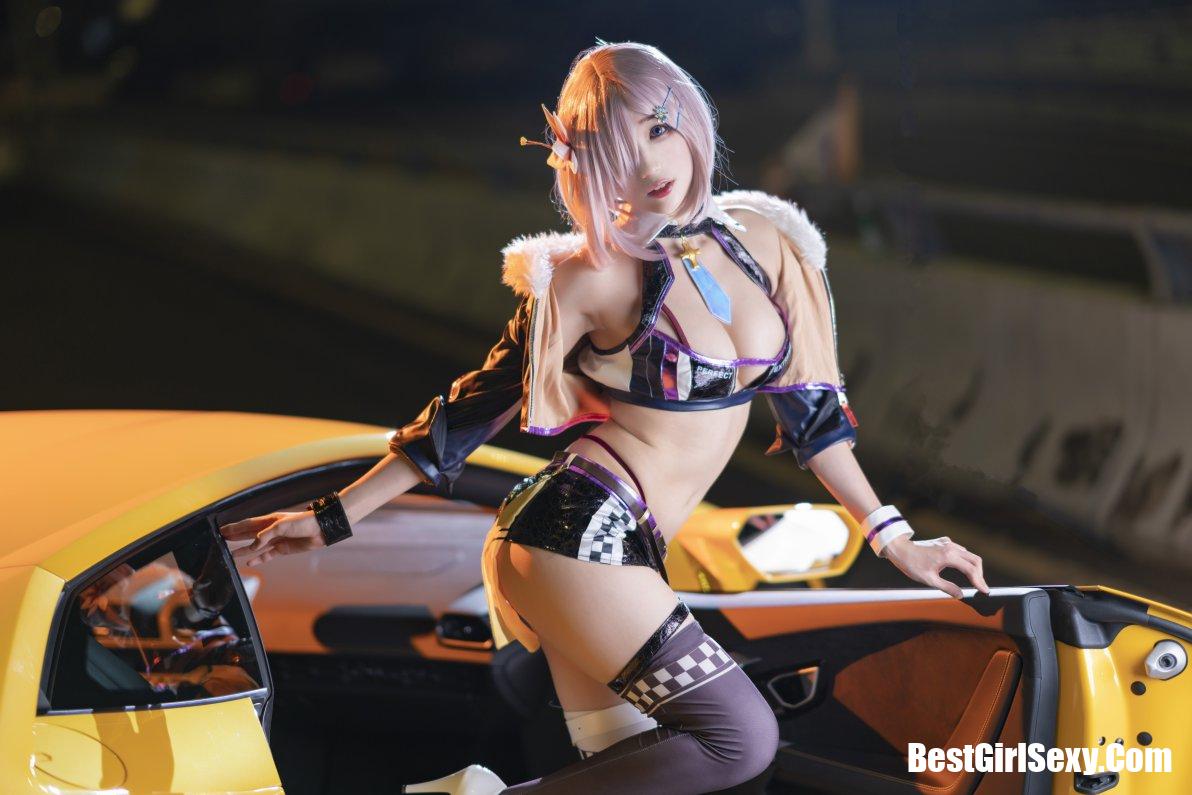 Coser@周叽是可爱兔兔 Vol.006 玛修赛车 6