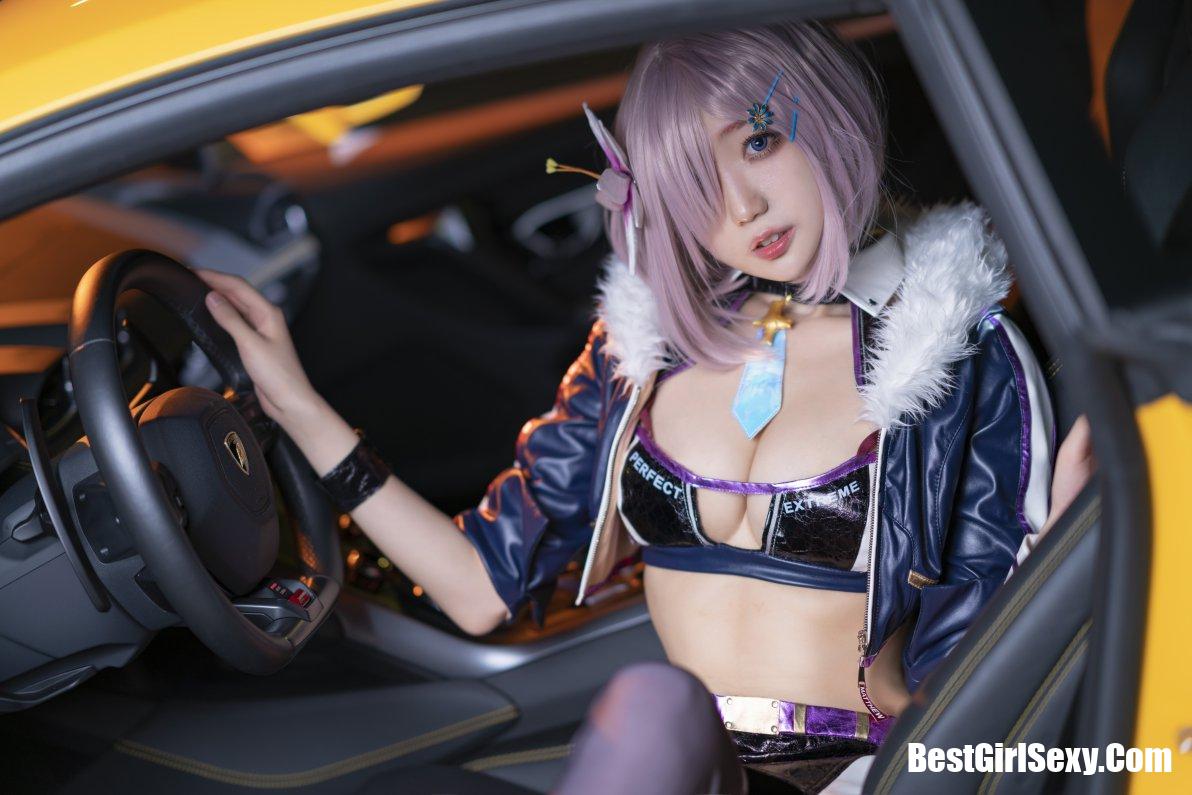 Coser@周叽是可爱兔兔 Vol.006 玛修赛车 14