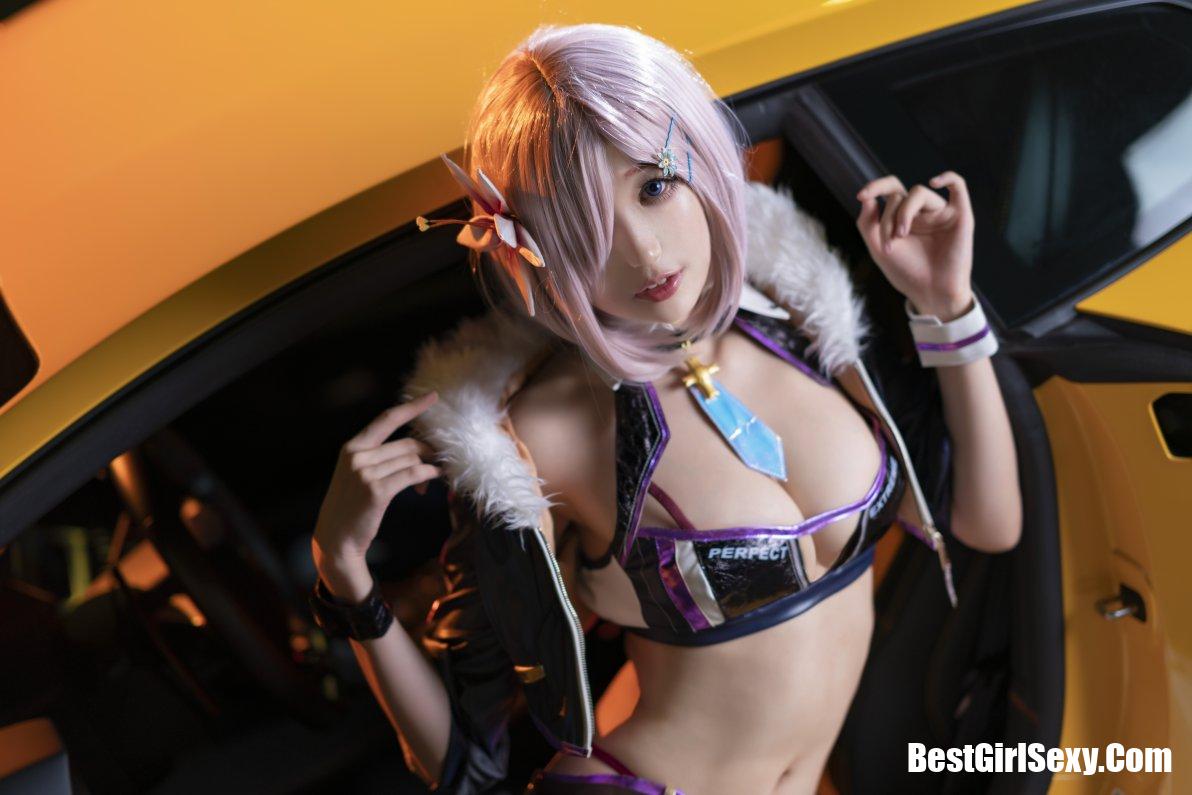 Coser@周叽是可爱兔兔 Vol.006 玛修赛车 15