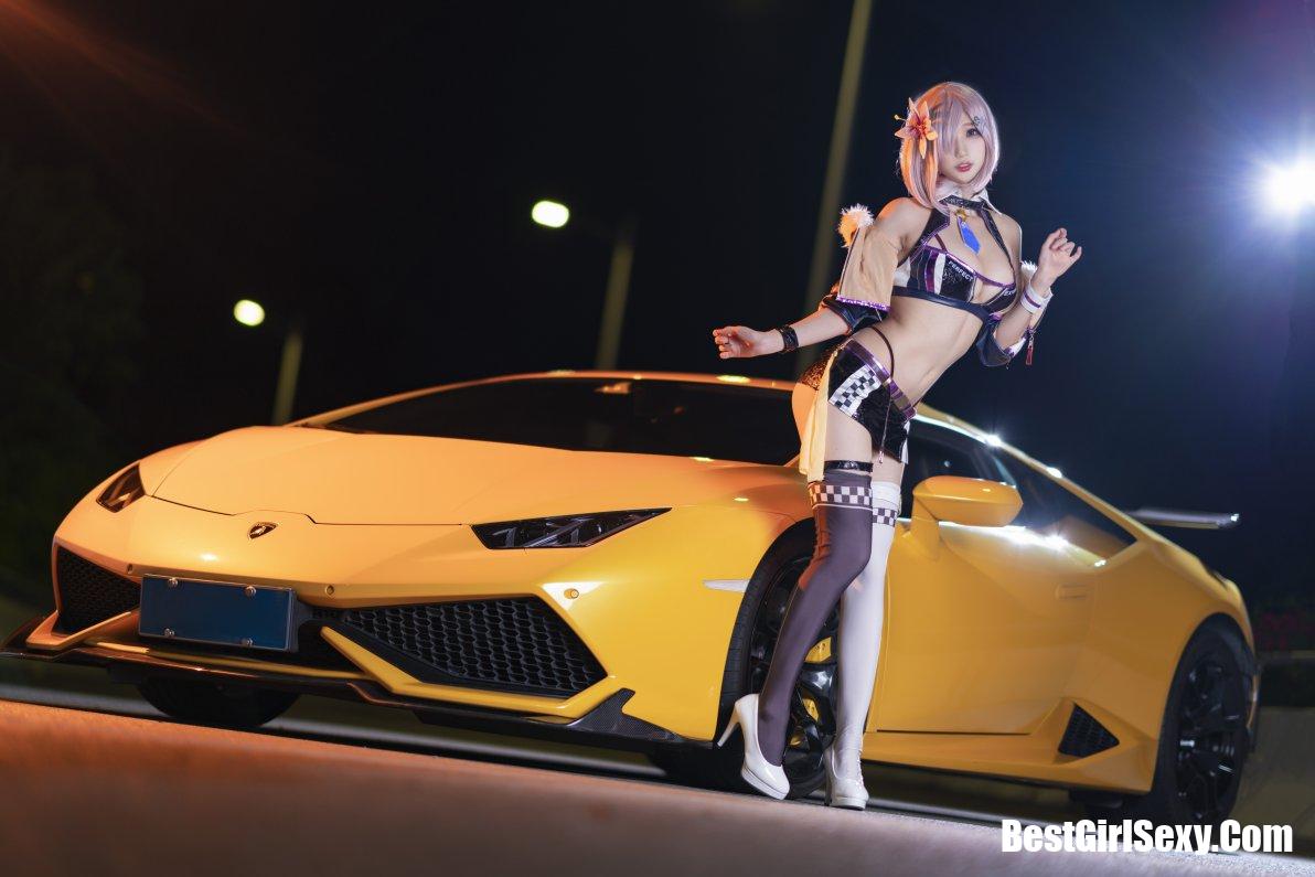 Coser@周叽是可爱兔兔 Vol.006 玛修赛车 18