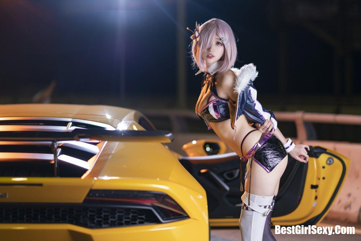 Coser@周叽是可爱兔兔 Vol.006 玛修赛车 21