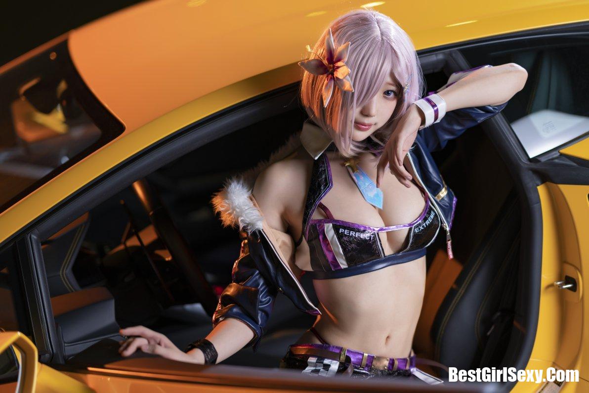 Coser@周叽是可爱兔兔 Vol.006 玛修赛车 22