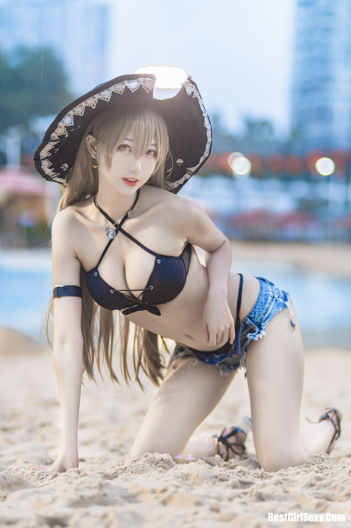 Coser@周叽是可爱兔兔 Vol.002 让巴尔泳装 20