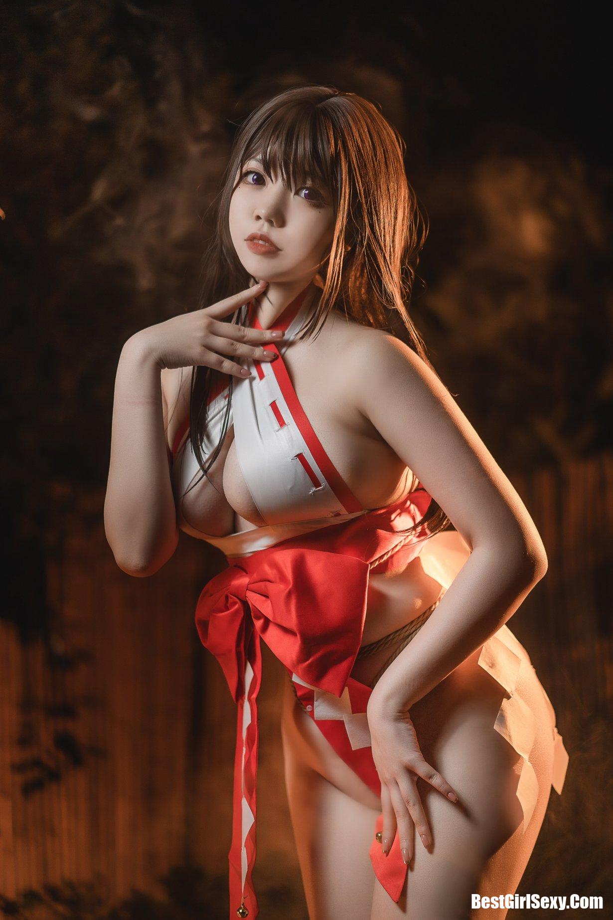 Coser@啊日日_Ganlory 绳与巫女 18