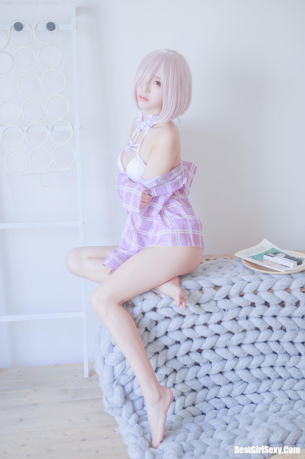 Coser@黑川 Vol.050 玛修内衣 14