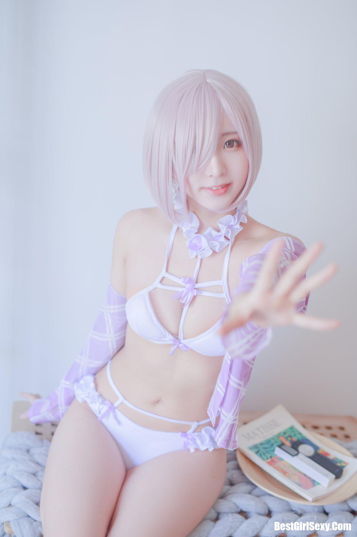 Coser@黑川 Vol.050 玛修内衣 17