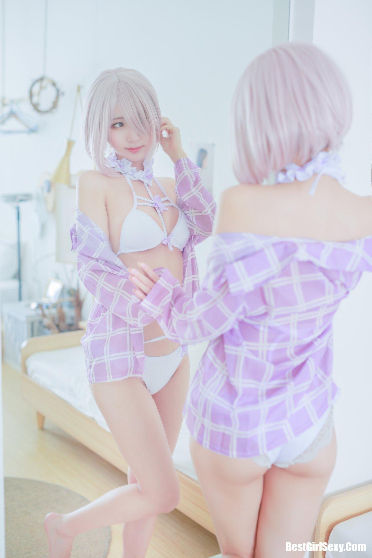 Coser@黑川 Vol.050 玛修内衣 28