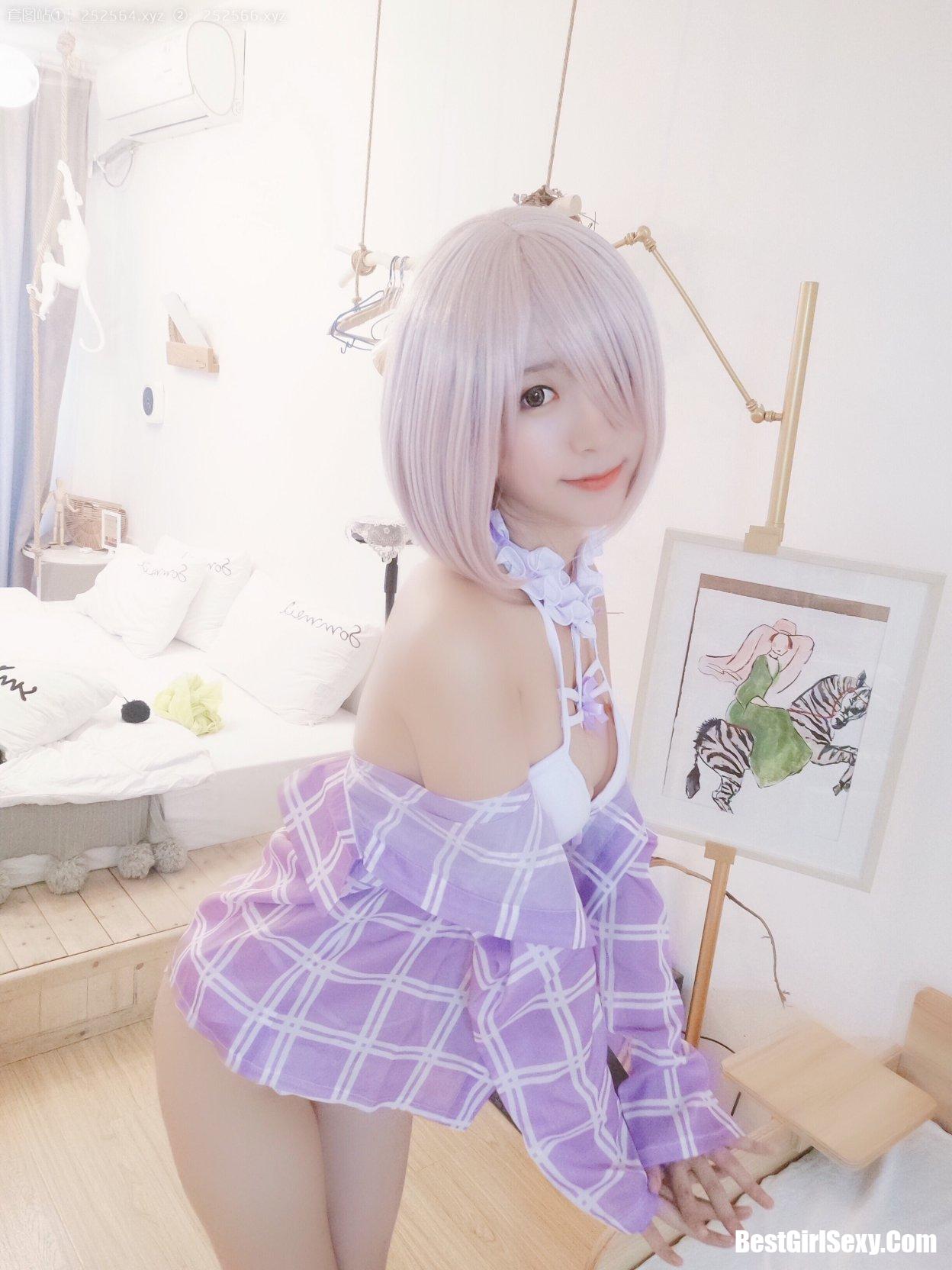 Coser@黑川 Vol.050 玛修内衣 31