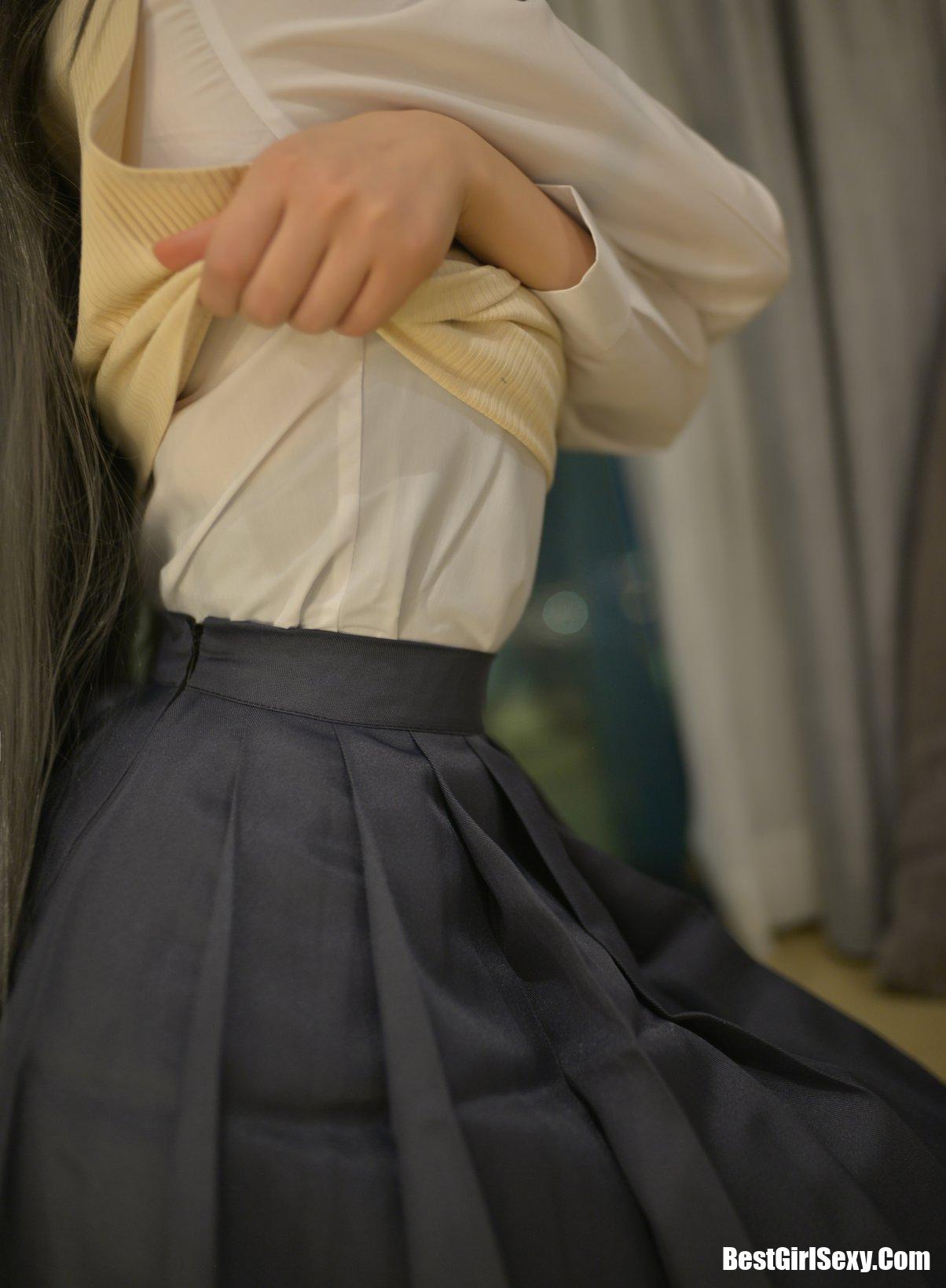 Coser@雪琪SAMA Vol.043 麻衣制服兔女郎 17