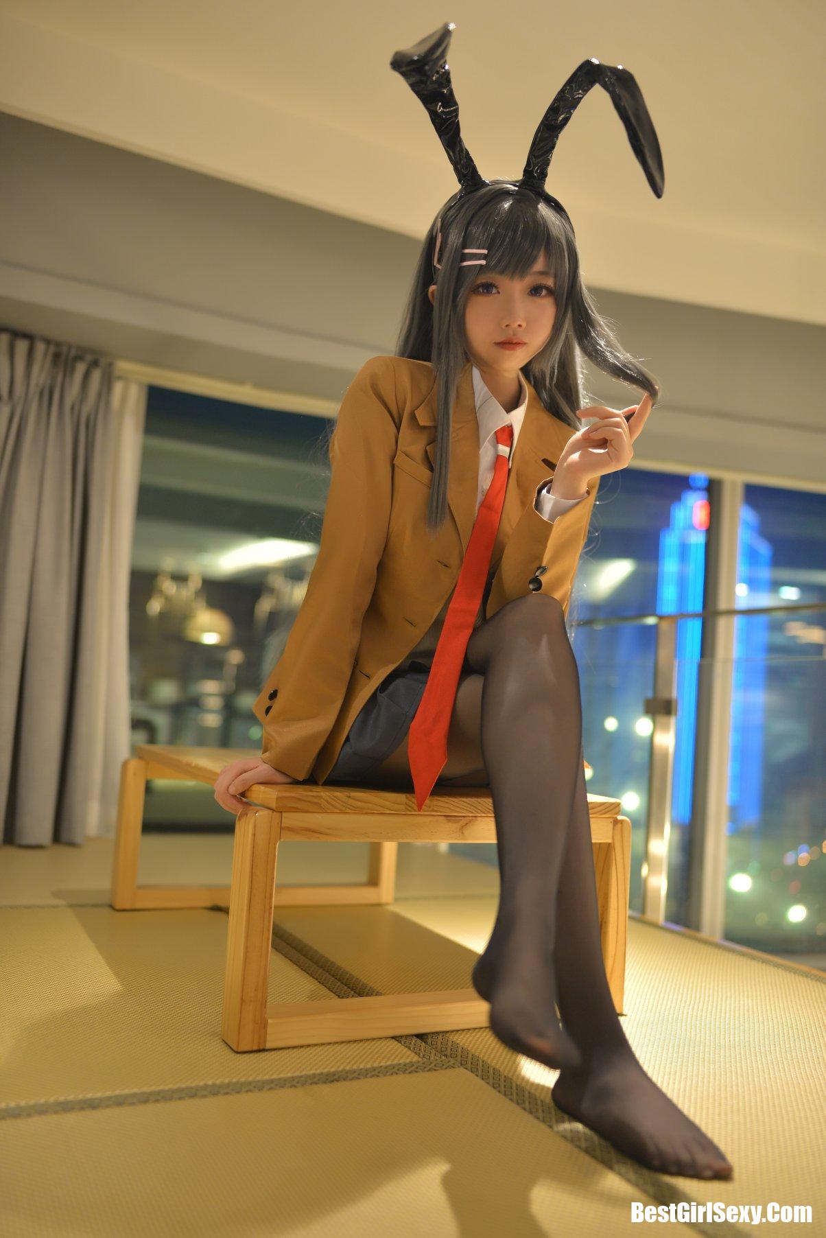 Coser@雪琪SAMA Vol.043 麻衣制服兔女郎 57