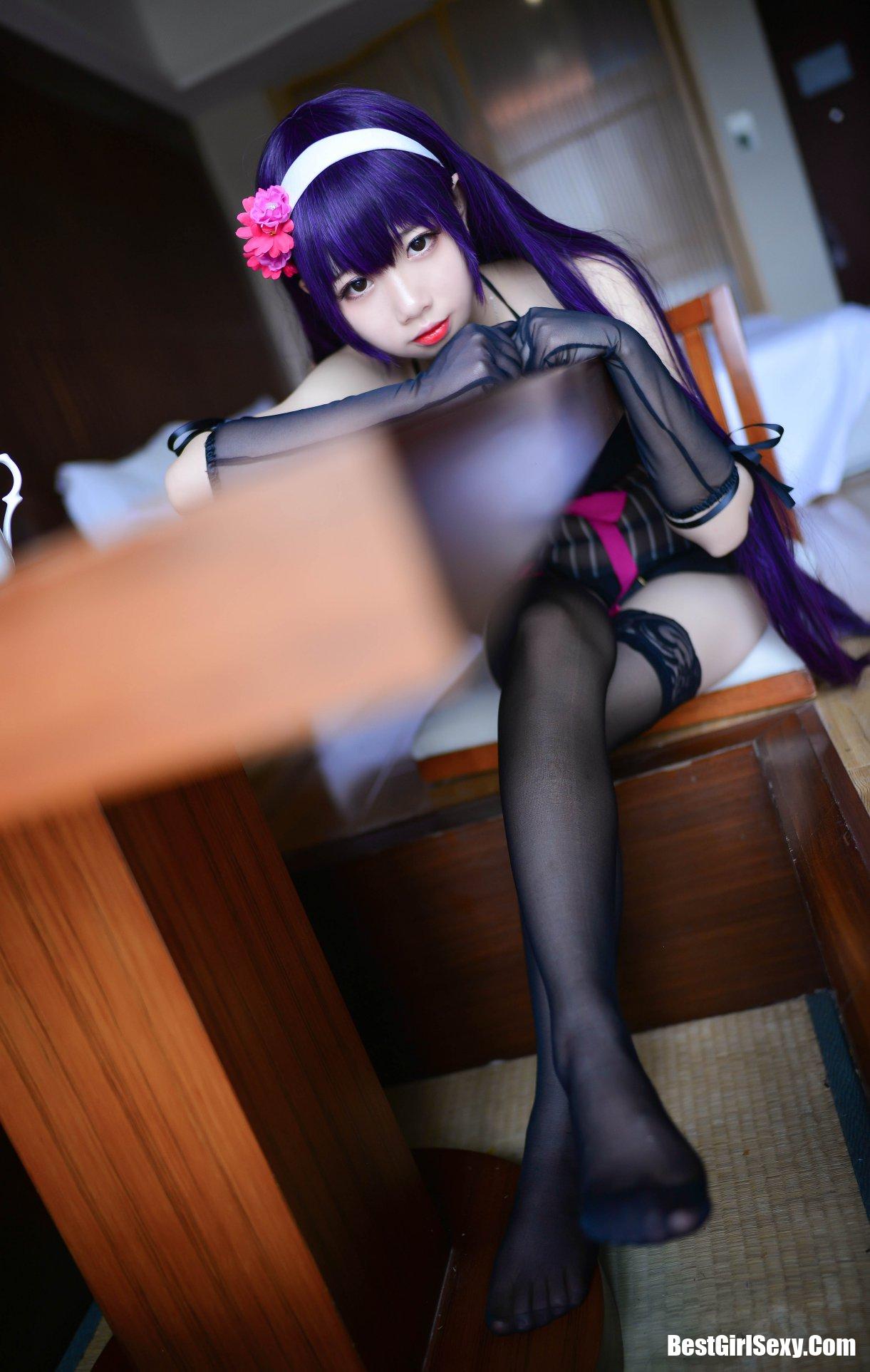 Coser@雪琪SAMA Vol.020 霞之丘诗羽内衣 9