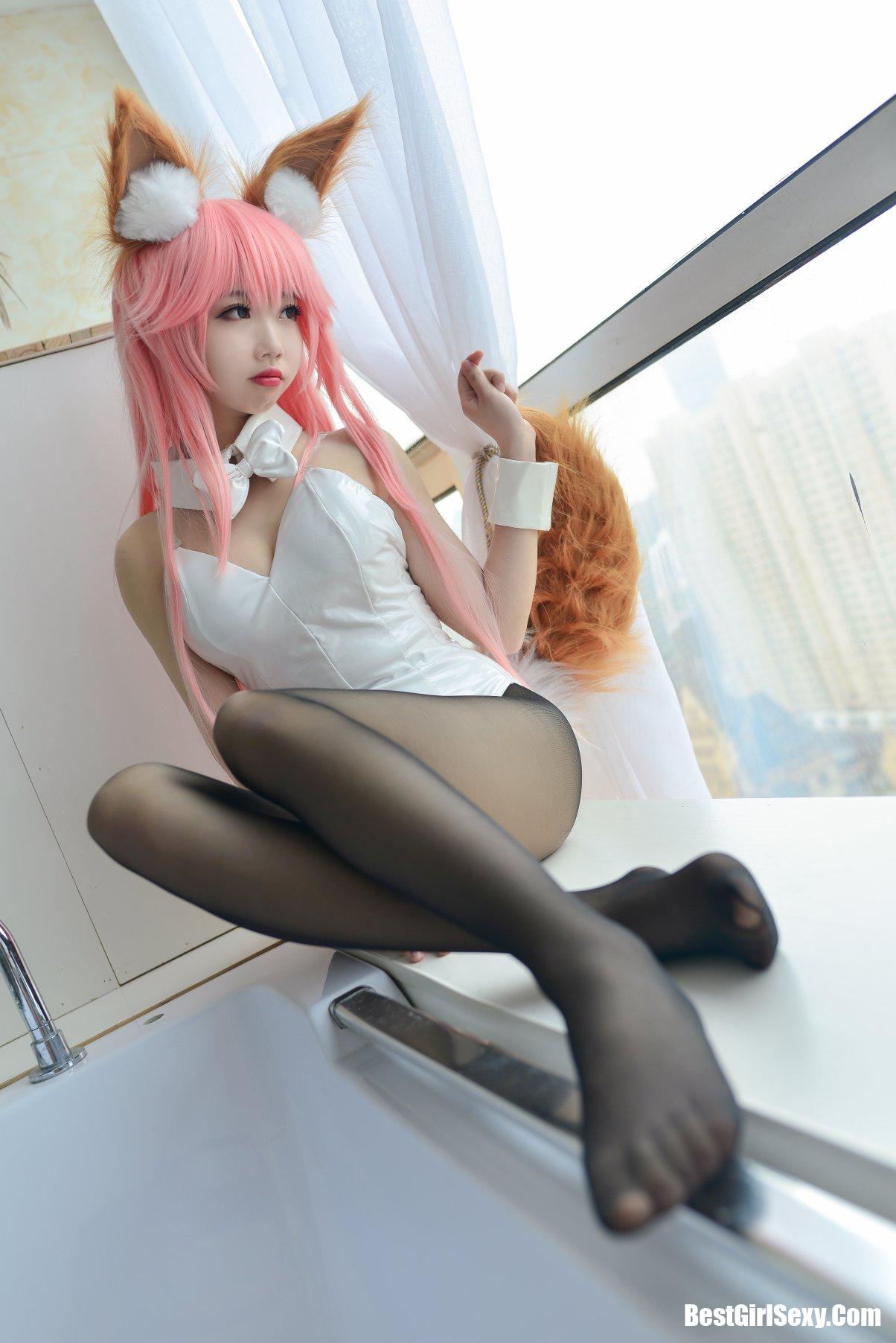 Coser@雪琪SAMA Vol.019 玉藻前兔女郎 10