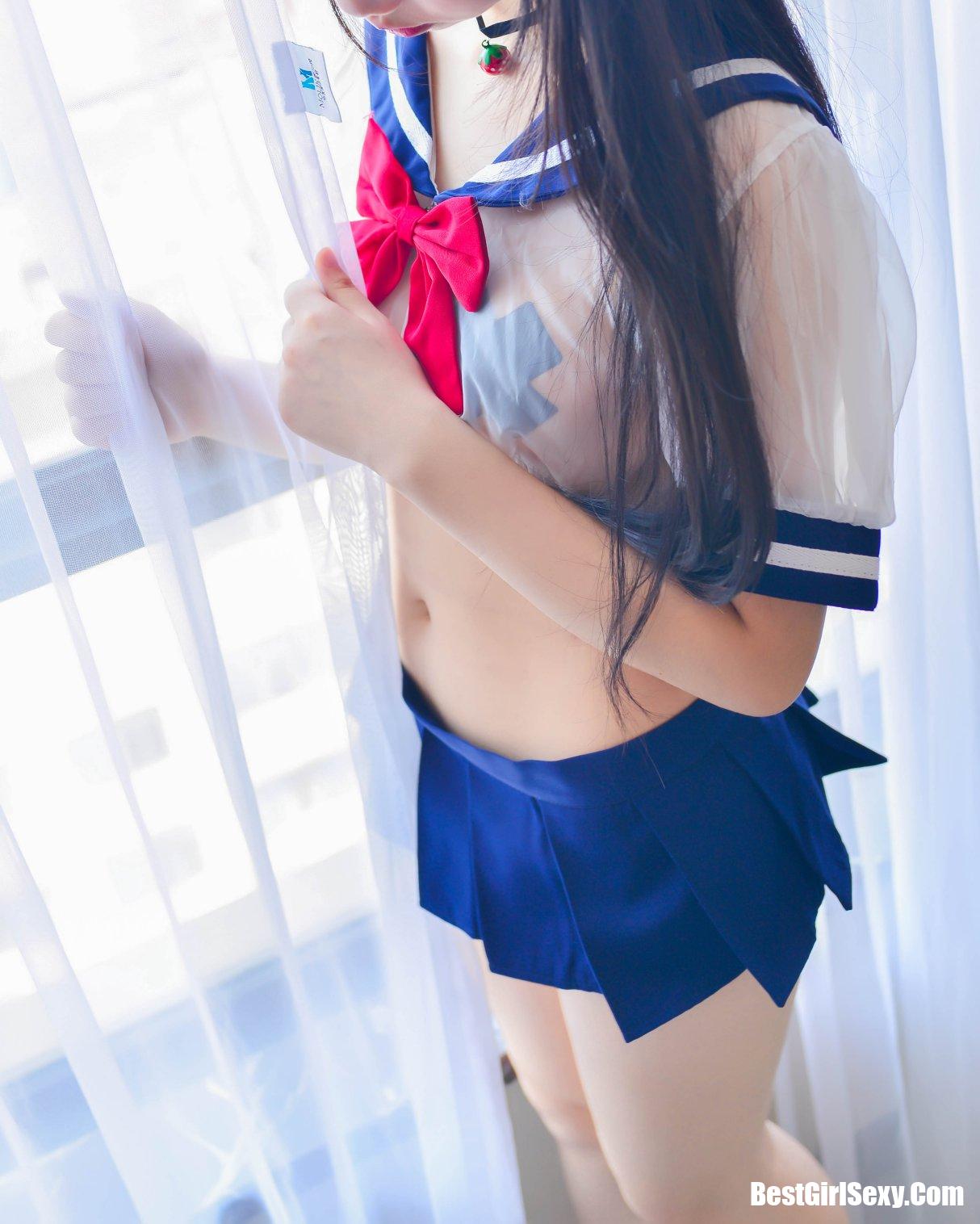 Coser@雪琪SAMA Vol.005 透明JK 3