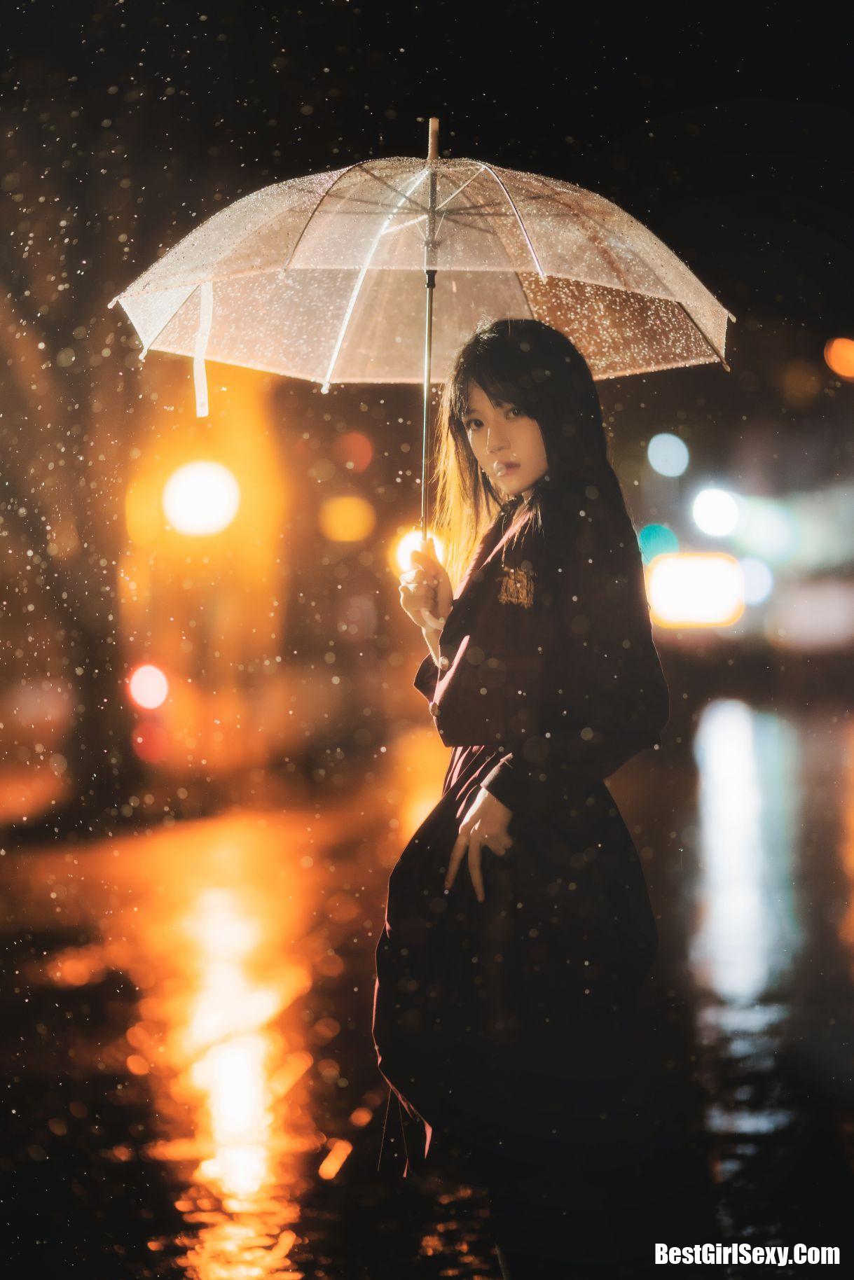 Coser@桜桃喵 Vol.089 桜桃未熟3 雨下 10