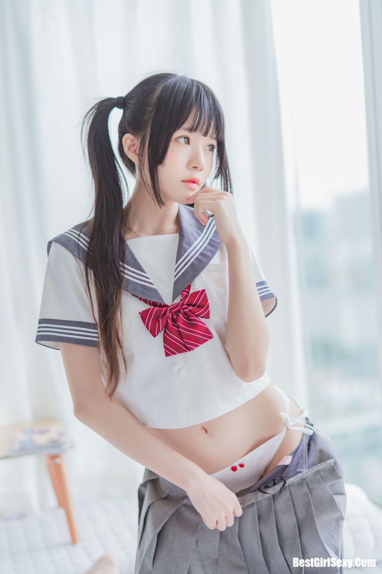 Coser@桜桃喵 Vol.084 桜桃未熟2 心形胖次 52